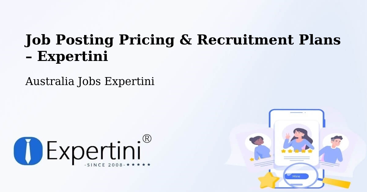 Job Posting Pricing & Recruitment Plans – Exmouth - Exmouth, Australia Jobs Expertini